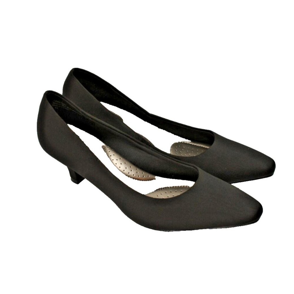 Coach & Four Shoes Women's Size 9.5 Shoes Black Classic Pumps Career Heels